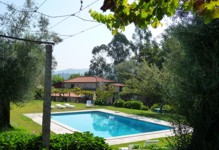 Portugal Oporto villa Minho Amares Casa da Eira Swimming pool